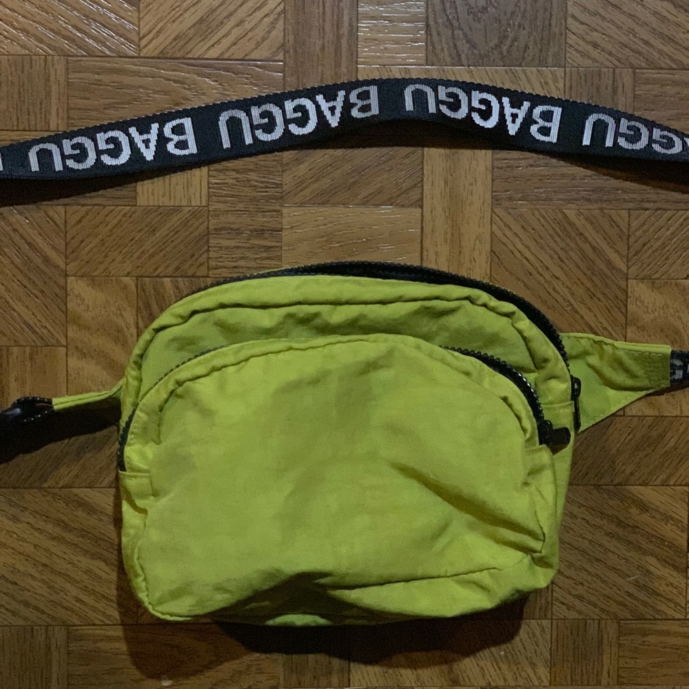 Baggu Fanny pack chartreuse